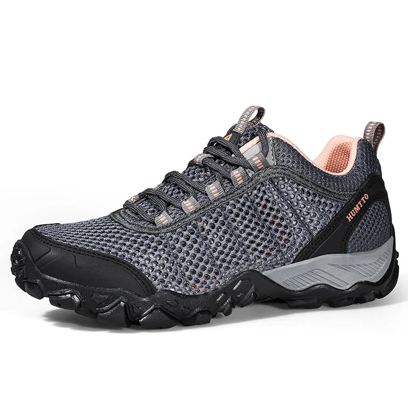 HUMTTO Scarpe da trekking da uomo traspiranti per sport all'aria aperta, scarpe da arrampicata, scarpe da caccia da donna, scarpe da trekking, sneakers, stivaletti, scarpe tattiche