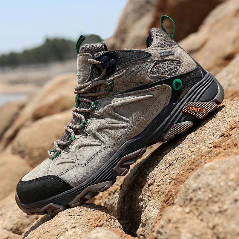 HUMTTO Hiking Shoes Men Winter Outdoor Sports Climbing Shoes hunting shoes Warm women Trekking  Sneakers ankle boots  Tactical