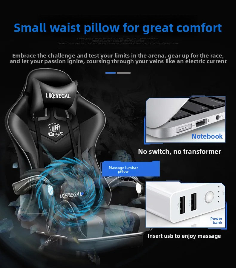 Gaming Chair Gaming Chair Office Computer Chair Ergonomics Sedentary Not Tired Home Can Lie Down