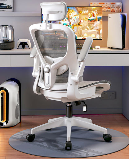 UVR Ergonomic Gaming Chair Mesh Office Chair with Reclining Backrest, Adjustable Computer Gaming Chair with Comfortable Support, Executive Swivel Chair
