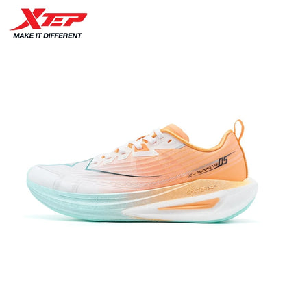 Xtep One Piece Modeling 5.0 Impact-Resistant Men's Lightweight Quick-Drying Marathon Running Sneakers 874219110036