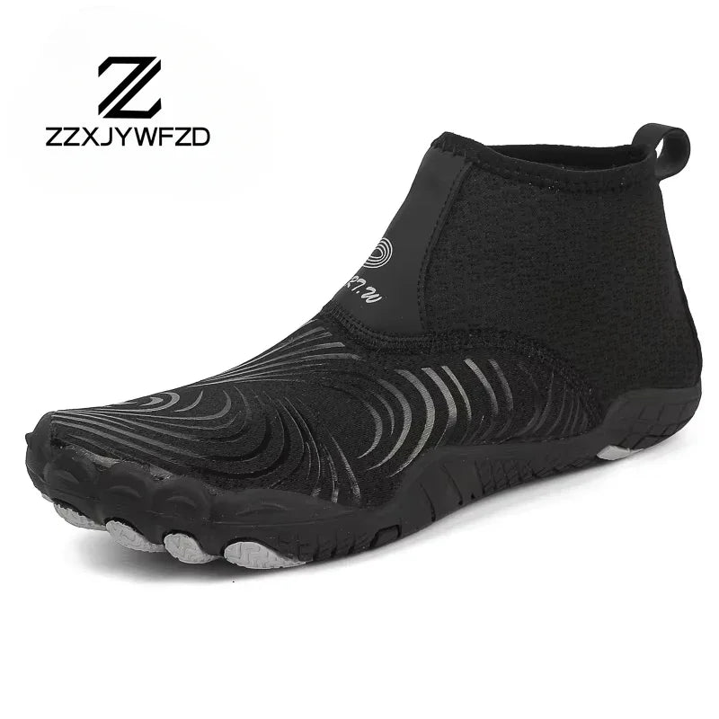 Outdoor Sport Hiking Wading Sneakers Unisex Swimming Water Shoes High Top Barefoot Beach Aqua Shoes Fitness Diving Surf Sandals
