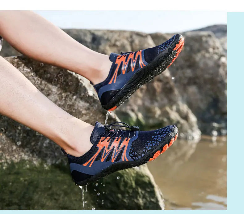 EOCENE Uomo Donna Scarpe acquatiche per sport all'aperto a piedi nudi: ad asciugatura rapida, per spiaggia, nuoto, fitness, guado, escursionismo, ciclismo, scarpe da ginnastica acquatiche