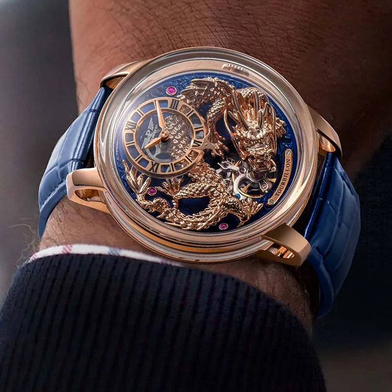 PINDU Develops And Designs New M2797B Automatic Mechanical Watch Men Watches 45.5MM Luxury High-end Quality Wristwatch Men Gift