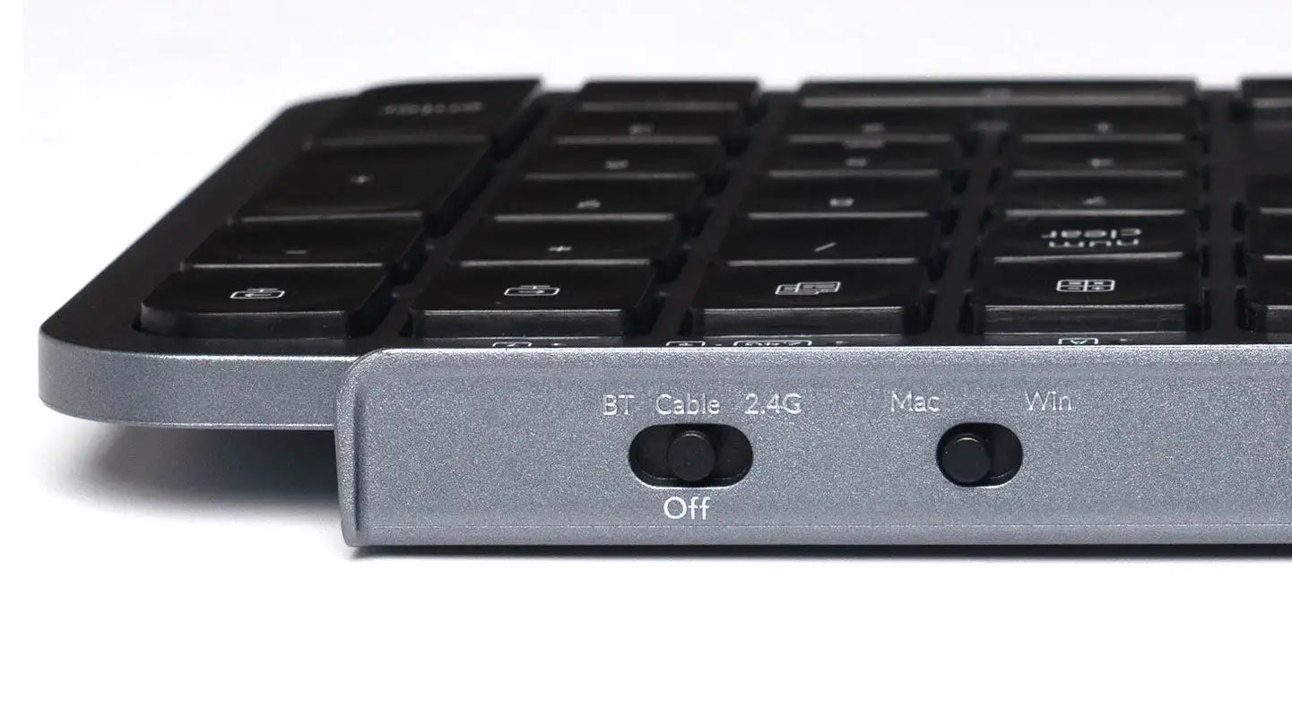 Teclado inalámbrico ultrafino Keychron B6 Pro con distribución ISO, tamaño completo, portátil y ligero, conexiones 2.4GHz y Bluetooth