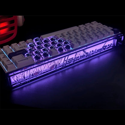 Novo AULA HERO 68HE/ULTRA — Kits de autocolantes, teclado gaming com interruptores magnéticos e acessórios para teclado mecânico com fios personalizado para e-sports