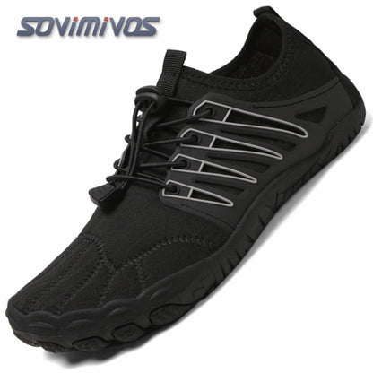 Men's Trail Running Shoes, Lightweight Athletic Zero Drop Barefoot Shoes Non Slip Outdoor Walking Minimalist Shoes for Women