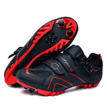 Pantofi de mountain bike pentru bărbați, pantofi de ciclism cu cataramă rapidă, compatibili cu pedalele cu sistem SPD, pentru interior și exterior, pantofi MTB pentru femei