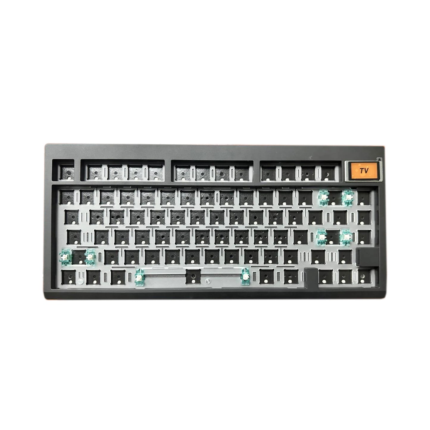 ZUOYA GMK81 Mechanical Keyboard Kit Hot-Swappable Bluetooth 2.4G Wireless RGB Backlit Gasket Structure Support for