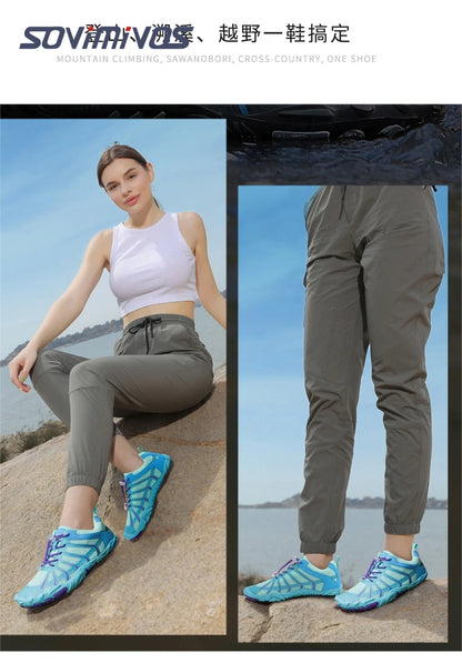 Men's Trail Running Shoes, Lightweight Athletic Zero Drop Barefoot Shoes Non Slip Outdoor Walking Minimalist Shoes for Women