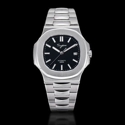 Orologio da uomo Sugess automatico meccanico, movimento Miyota 9015, quadrante MOP, luminoso, impermeabile 5bar, bracciale di lusso S466