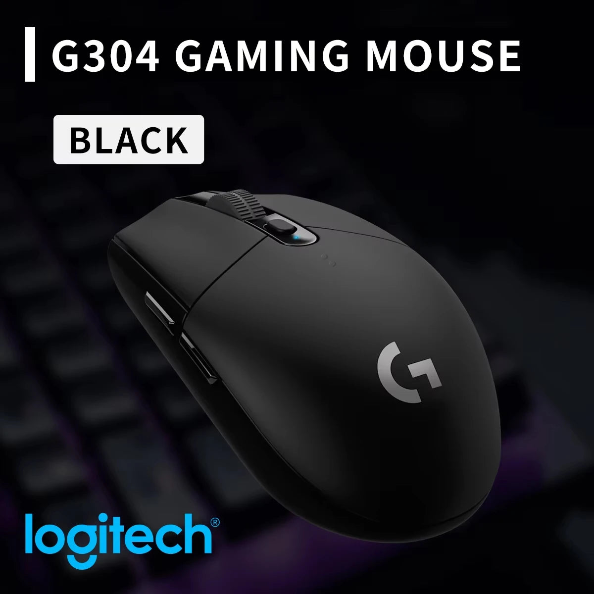 Logitech G305 G304 Gaming Mouse High DPI Precise Positioning Long Lasting Battery Perfect for Home Office Travel PC Gamer