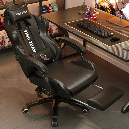 AOLIVIYA Modern Light Ergonomic Gaming Computer Chair Reclining For College Students Men Dormitory Home Office Study Room Seat