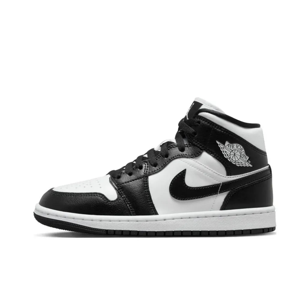 Nike Air Jordan 1 Mid unisex košarkarski copati, klasičen dizajn, protizdrsni in trpežni, izjemna zmogljivost BQ6472-009