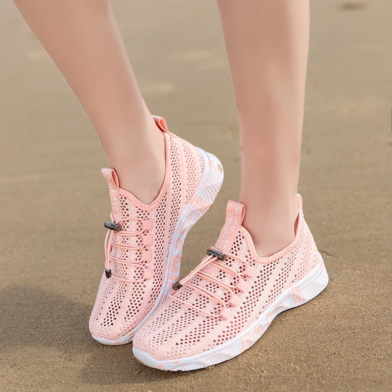 Men and Women Aqua Shoes, Wading Water Upstream Outdoor Sports Beach Sneakers, Canyoning Camping Amphibious River Tracing Creek