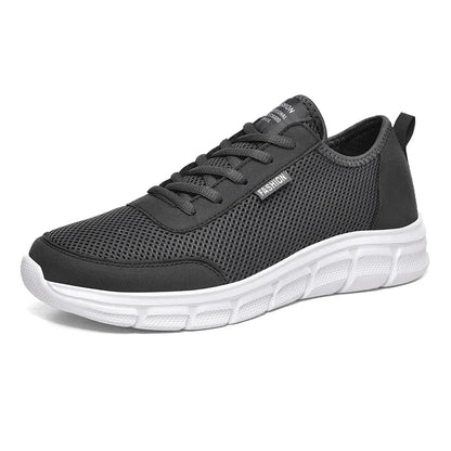Zapatos de malla para hombre, zapatos casuales con cordones, zapatillas deportivas para hombre, calzado ligero y transpirable, zapatillas deportivas cómodas, zapatillas para hombre