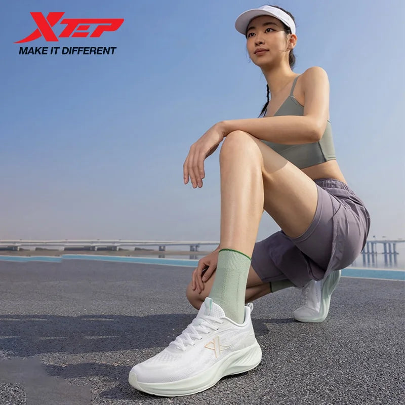Xtep Light Wing 3 Running Shoes for Men 2025 Summer Fashion Cushion Shock Absorption Lightweight Advanced Sneakers 875219110034