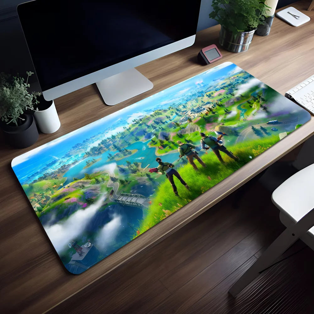 Royale F-FORTNITE Mouse Pad Non-slip Lock Edge Office Battle Student Gaming Thickened Game Large Writing Cushion Mouse Pad