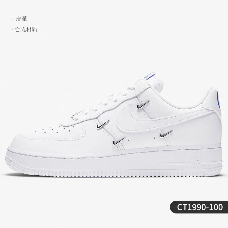 Nike AIR FORCE 1 originali, scarpe da streetwear basse da donna Air Force No.1 CT1990-100