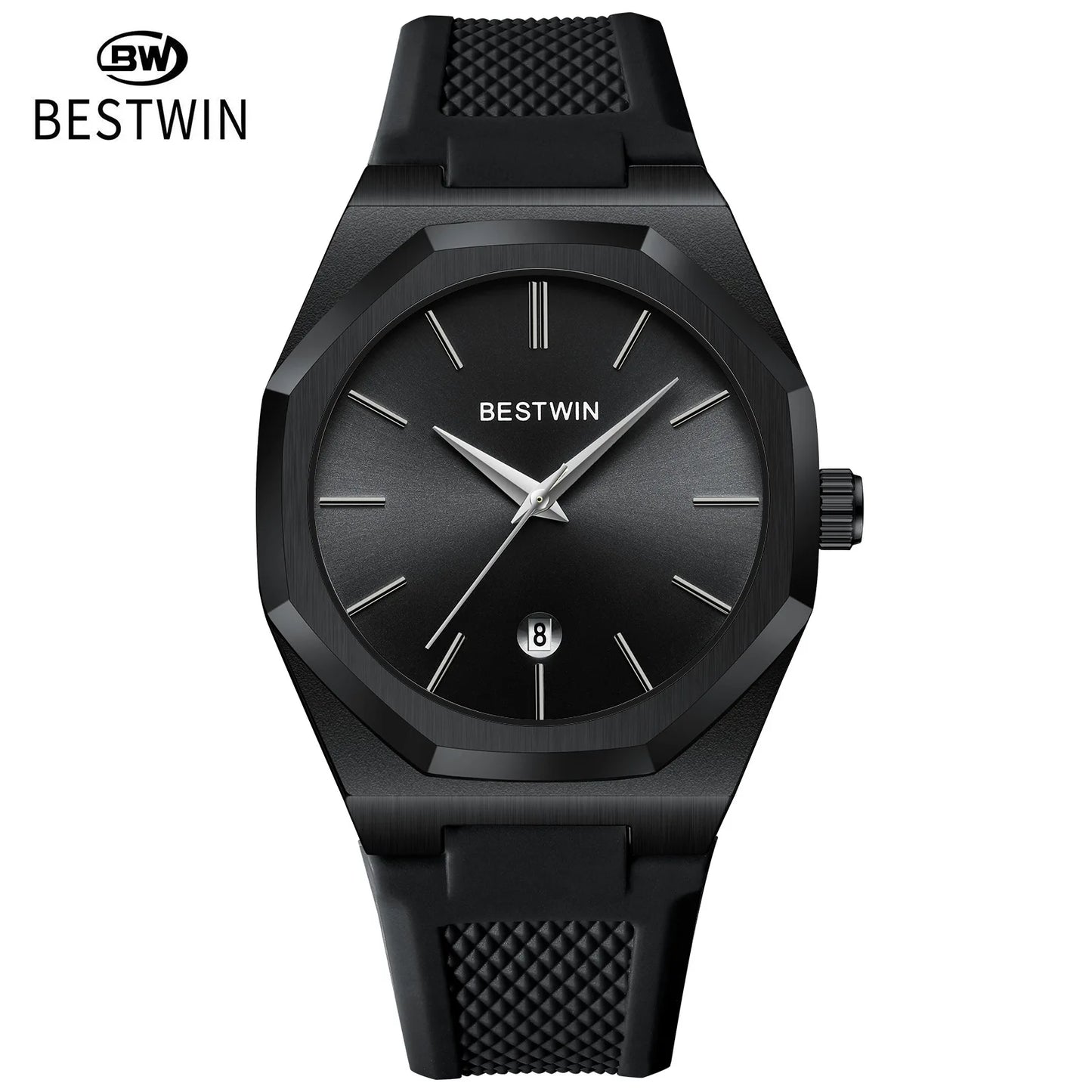 Luxury Quartz Wristwatch Silicone Strap reloj hombre Sport Watch for Man Fashion Date Original Waterproof Clock