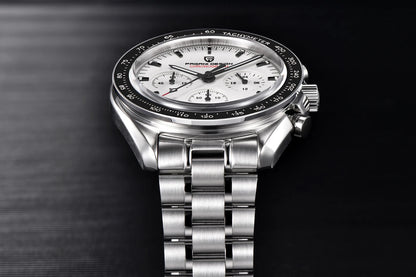 PAGANI DESIGN 2026 New Mens Watches Panda Moon Watch Luxury Quartz Watch For Men Automatic Date Sport Chronograph Wristwatch Men