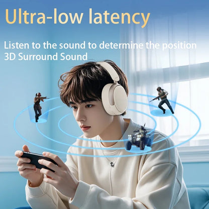 Acer ANC FIHI casque Bluetooth 5.4 48dB suppression du bruit hi-res Audio spatial écouteur avec LDAC sur l'oreille casque sans fil