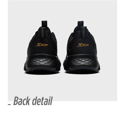 Xtep men's running shoes, lightweight surface training, comfortable breathable jogging stability outdoor shoes, model 879419110032