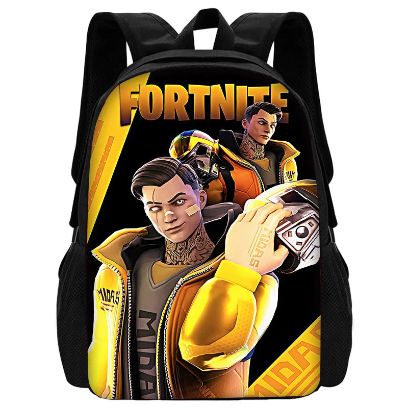 New Hot Game Fortnite Kids Backpacks Boys and Girls Student Birthday Gift Child School Bags Unisex Camping Durable Rucksack