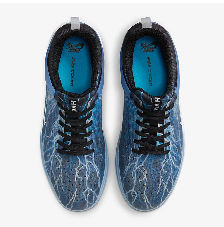 Nike Official Authentic SB Nyjah 3 Men's Fashion Lightweight Wear-Resistant Shock-Absorbing Sports Shoes FB2394