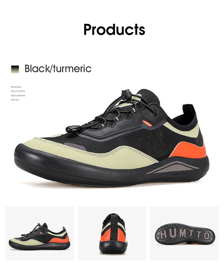 HUMTTO Breathable Walking Shoes for Men Luxury Casual Men's Sneakers Designer Sports Jogging Running Trainers Summer Men's Sneakers