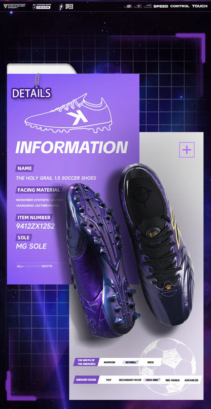 Kelme nogometni čevlji iz kengurujskega usnja Mg – profesionalni športni nogometni čevlji za tekme na prostem s protizdrsno podlago