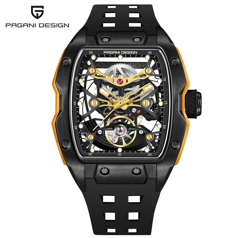 2026 Pagani Design new men's watch 50 meter waterproof stainless steel case luminous dial fashionable men's mechanical watch