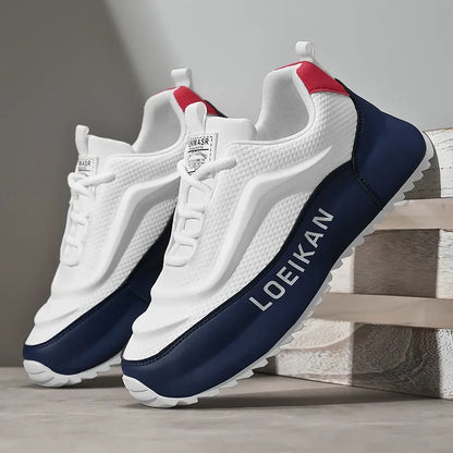 Pantofi de alergare și plimbare pentru bărbați, pantofi casual ușori de tenis, adidași sportivi, adidași respirabili, mărime mare 47
