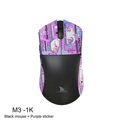 MOTOSPEED Darmoshark M3 V2 8K Gaming Mouse Bluetooth Wireless PAW3395 26,000 DPI Ultra-Light Gaming Mouse for PC, Laptop & Mac