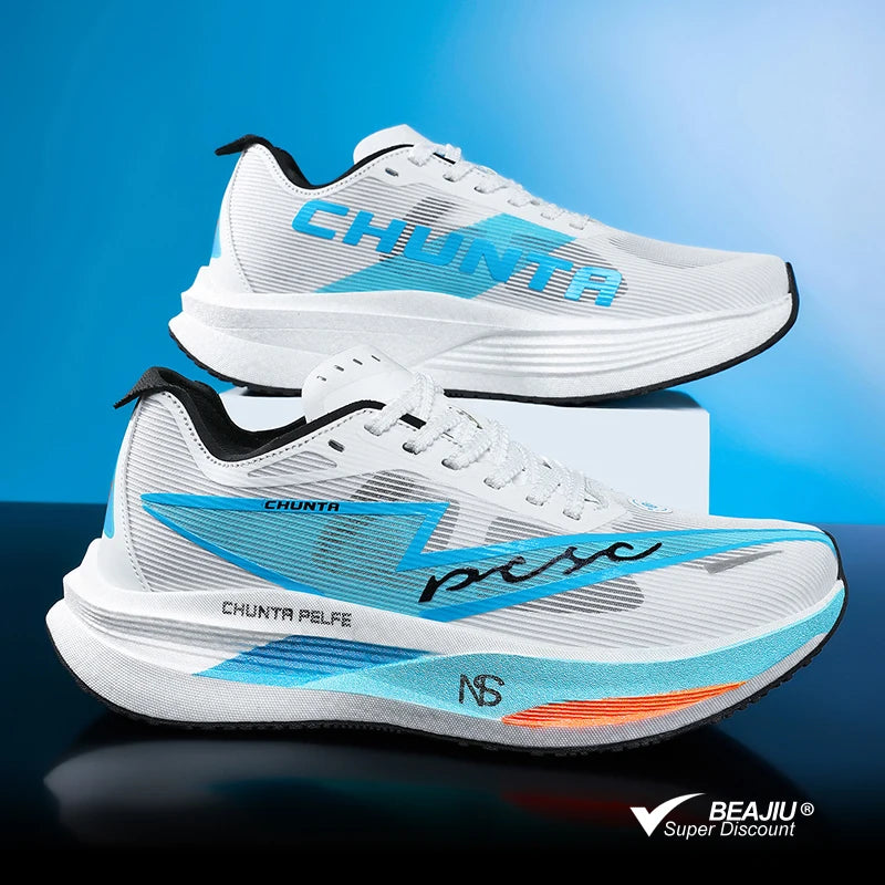 Zapatillas de running con placa de carbono, especiales para maratón, deportivas para hombre, transpirables, ligeras, cómodas y de ocio para mujer.