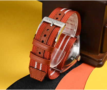 San Martin 39.5mm Limited Edition Full Lume Dial Automatic Men's Watch NH34 GMT 6H Date 10Bar Luxury Watch SN0116W