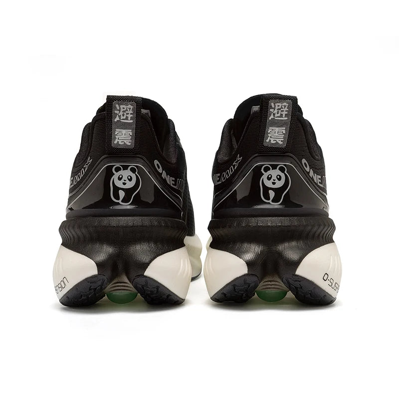 ONEMIX Nieuwe hardloopschoenen met demping voor heren, geschikt voor intensieve hardlopers, met veters, sportschoenen voor dames, antislip, outdoor, atletische herensneakers