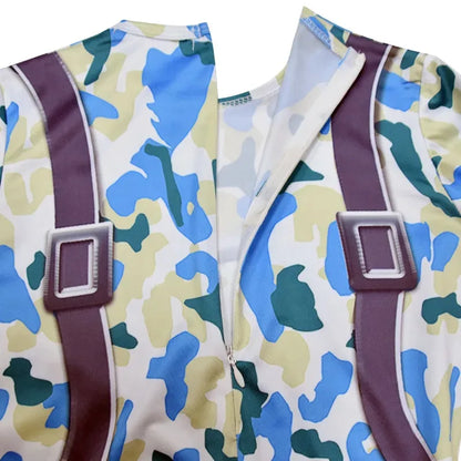 ❤★❤DJ Guerrilla Warfare Costumes Jumpsuits Kids Clown Cosplay Clothes Halloween Christmas Costume Party Game Cos Fortnite Co★♥★