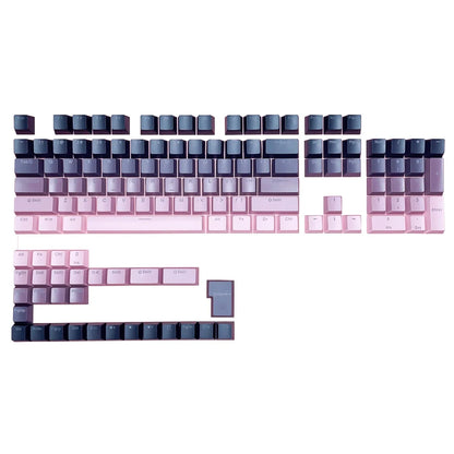 132 Keys OEM Profile Gradient backlit RGB Keycaps For Cherry MX Switch Mechanical Gamer Keyboard PBT Keycap ISO Layout Key caps