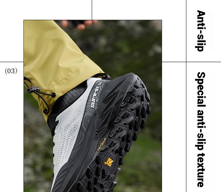 361 Degrees Yushan 3.0 Men Running Shoes Hiking Cushioning Flexible Breathable Non-slip Outdoor Jogging Male Sneakers 672532214