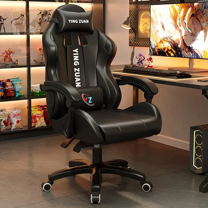 AOLIVIYA Modern Light Ergonomic Gaming Computer Chair Reclining For College Students Men Dormitory Home Office Study Room Seat
