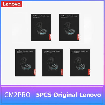 Auriculares sem fios Lenovo GM2 Pro TWS Bluetooth 5.3 – Auriculares HD com controlo tátil e microfone, auscultadores desportivos à prova de água