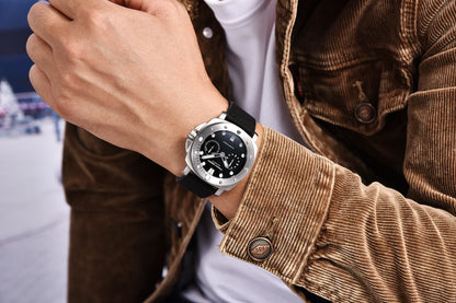 PAGANI DESIGN Men's Watches New Diver Automatic Mechanical Watch Sapphire Stainless Steel Sport 20 Bar Clock