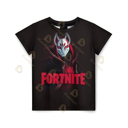 T-shirt Fortnite 2026 para rapaz, verão, anime, gaming, T-shirt para todos, camisola gira, T-shirt básica Battle Gamer, manga curta para homem