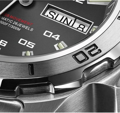 Yelang V5.1 Men's Watch 44mm Super Dive 300M Professional Waterproof SW220 Movement Luxury Automatic Mechanical Watch for men