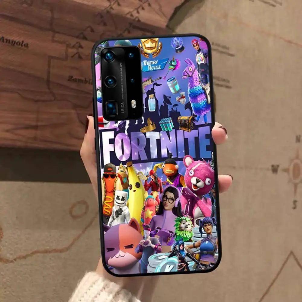 F-Fortnites-Cools Phone Case For Huawei Mate 10 20 30 40 50 Lite Pro Nova 3 3i 5 6 SE 7 Pro 7SE