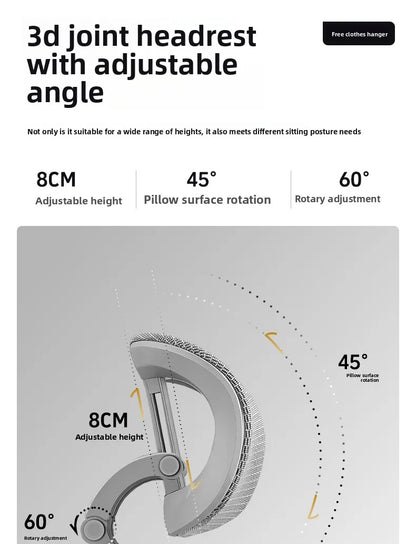 Portable Minimalist Ergonomic Chair 10D Armrest Computer Chair Office Chair Study Chair Gaming Chair Gravity Sturdy and Durable
