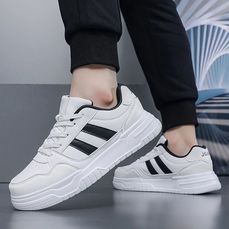 Plus Big Size 50 51 52 Leren herensneakers Casual sportschoenen Platte skateboardschoenen voor dropshipping