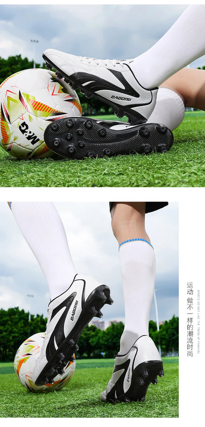 Profesionalni moški nogometni čevlji, nogometni superge za odrasle, za notranjo uporabo, za futsal, ultralahki, protizdrsni, športni, odporni proti obrabi, nogavice