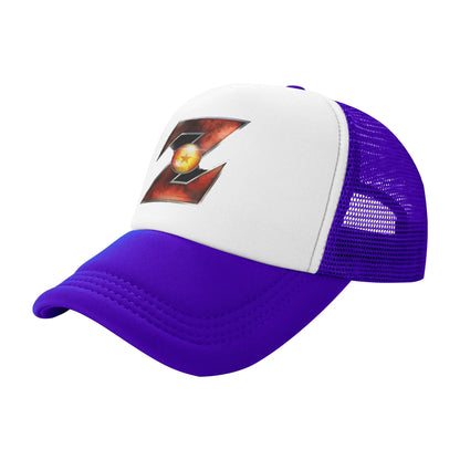 Adult Dragon Ball  Z Logo Trucker Caps Mesh Baseball Cap Polyester  Hats Trucker Hat Breathable Sports Cap Summer, Produit gaming premium Fraquane, équipement gamer